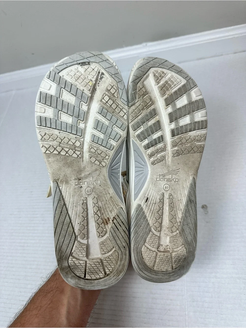 Dansko Women's Rosette Ivory Multi Webbing Sandal Shoes Size EU 41 - US 10.5/11